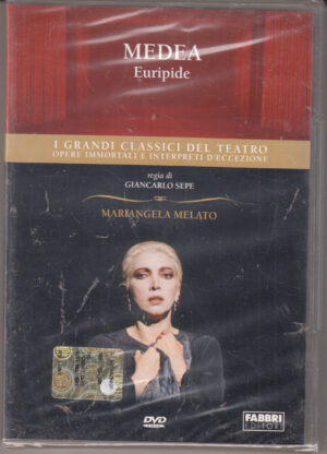 Medea di Euripide. I Grandi Classici del Teatro. DVD in Italiano. Versione da edicola