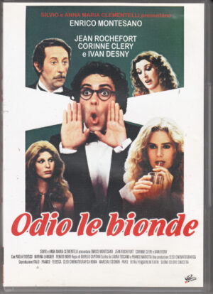 Odio le bionde con Enrico Montesano, Corinne Clery. DVD in Italiano