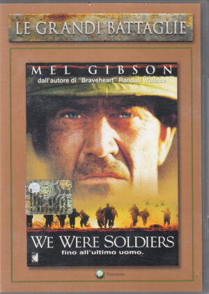 We were soldiers con Mel Gibson. Le Grandi Battaglie. DVD in Italiano. Versione da edicola