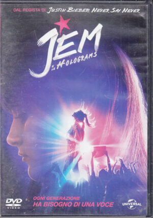 Jem e le Holograms con Aubrey Peeples. DVD in Italiano. Versione Noleggio