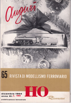HO Rivarossi Rivista di Modellismo Ferroviario n. 65 - Dicembre 1964 ed. Rivarossi