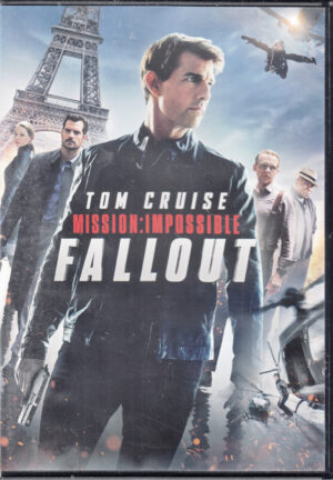 Mission: Impossible Fallout con Tom Cruise. DVD in Italiano