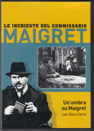 Un'ombra su Maigret (Gino Cervi) - DVD Le Inchieste del Commissario Maigret - Versione da edicola - DVD in Italiano