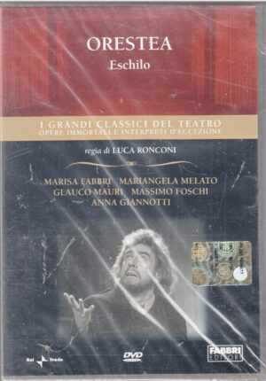 Orestea di Eschilo. I Grandi Classici del Teatro. DVD in Italiano. Versione da edicola