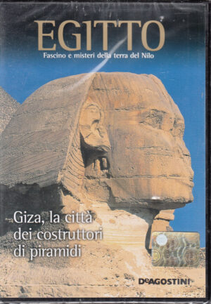 Egitto: Giza la citta' dei costruttori di Piramidi. DVD in Italiano. Versione da edicola