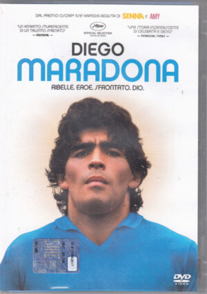Diego Maradona. Ribelle Eroe, Sfrontato Dio. DVD con sottotitoli in Italiano. Versione da edicola