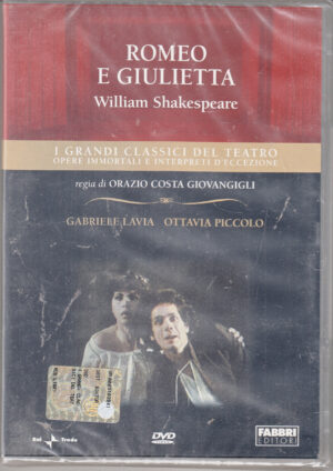 Romeo e Giulietta (William Shakespeare) - DVD I Grandi Classici del Teatro - Versione da edicola - DVD in Italiano