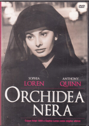 Orchidea Nera con Sophia Loren, Anthony Quinn. DVD in Italiano
