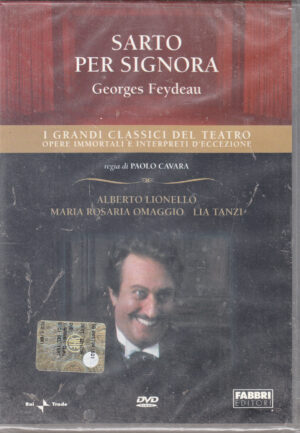 Sarto per signora (Geroges Frydeau) - DVD I Grandi Classici del Teatro - Versione da edicola - DVD in Italiano