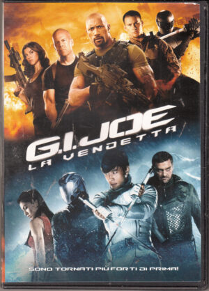 G.I.Joe La Vendetta con Dwayne Johnson, Bruce Willis. DVD in Italiano