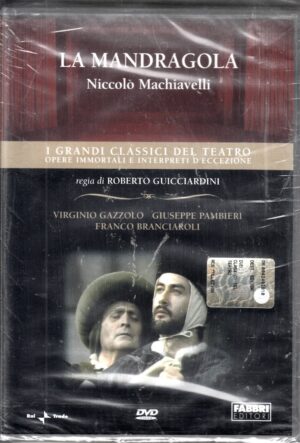 La mandragola di Niccolo' Machiavelli. I Grandi Classici del Teatro. DVD in Italiano. Versione da edicola