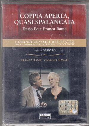Coppia aperta quasi spalancata di Dario Fo e Franca Rame. I Grandi Classici del Teatro. DVD in Italiano. Versione da edicola