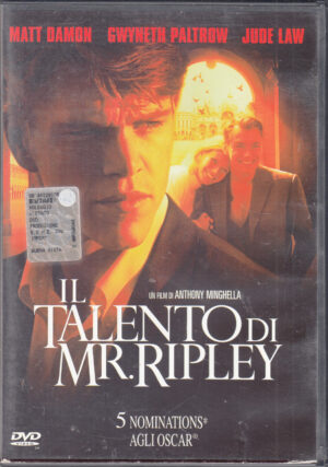 Il Talento di Mr. Ripley un film di Matt Damon, Gwyneth Paltrow, Jude Law. DVD in Italiano