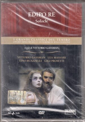 Edipo Re di Sofocle. I Grandi Classici del Teatro. DVD in Italiano. Versione da edicola