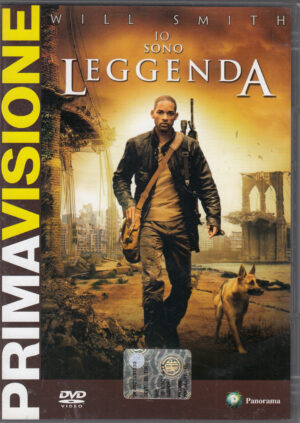 Io sono leggenda con Will Smith. DVD in Italiano. Versione da edicola