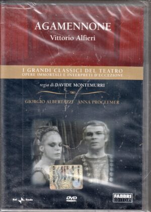Agamennone di Vittorio Alfieri. I Grandi Classici del Teatro. DVD in Italiano. Versione da edicola