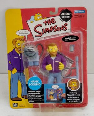 The Simpsons: Hank Scorpio All Star Voices Iteractive Figure. Action Figure cm 14. Playmates