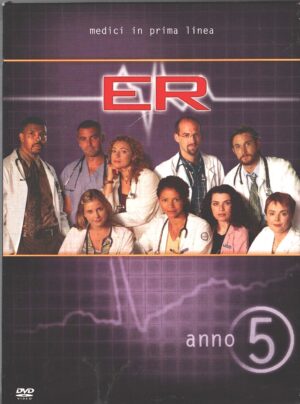 ER Medici in Prima Linea Anno 5 - Stagione 5 Completa (Box 3 DVD) (Episodi 1-22) DVD in Italiano