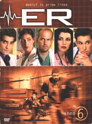 ER Medici in Prima Linea Anno 6 - Stagione 6 Completa (Box 3 DVD) (Episodi 1-22) DVD in Italiano