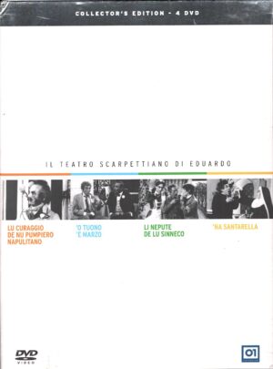 Il Teatro Scarpettiano di Eduardo De Filippo - Collector's Edition (4 DVD) con Cofanetto - DVD in Italiano
