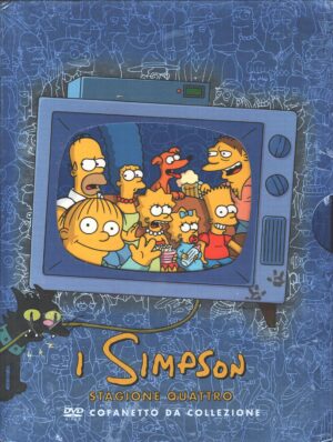 I Simpson - Stagione 4 Completa (Episodi 1-22) (4 DVD) con Cofanetto da Collezione - DVD in Italiano