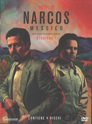 Narcos Messico. Prima Stagione 1 Completa. Episodi 1-10 con n. 4 DVD in Italiano con Cofanetto