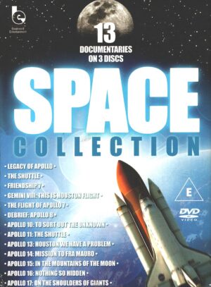 Space Collection - 13 Documentaries con n. 3 DVD Edizione Regno Unito, Lingua Inglese. Con Cofanetto