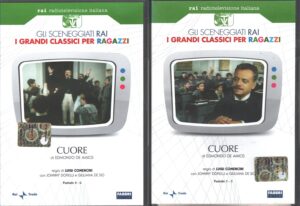 Cuore - Miniserie Completa DVD RAI (Episodi 1-6) (2 DVD) I Grandi Sceneggiati RAI - Versione da edicola - DVD in Italiano