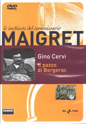 Il Pazzo di Bergerac - DVD Le inchieste del Commissario Maigret (Gino Cervi) Versione da edicola- DVD in Italiano
