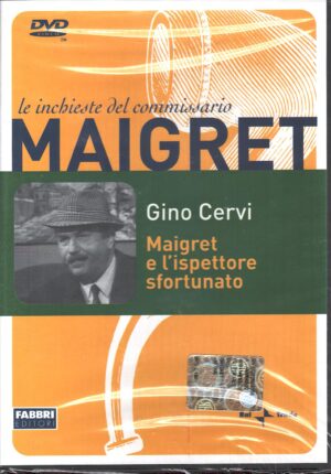 Maigret e l'Ispettore sfortunato - DVD Le Inchieste del Commissario Maigret (Gino Cervi) - Versione da edicola - DVD in Italiano
