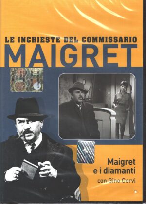 Maigret e i diamanti (Gino Cervi) - DVD Le Inchieste del Commissario Maigret - Versione da edicola - DVD in Italiano