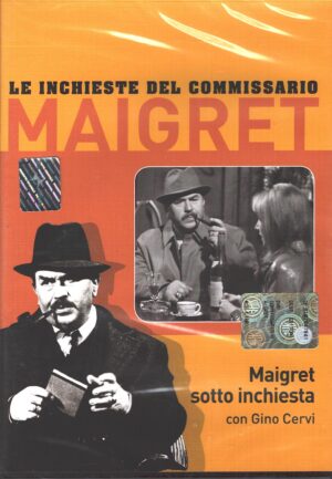 Maigret sotto inchiesta (Gino Cervi) - DVD Le inchieste del Commissario Maigret - Versione da edicola - DVD in Italiano