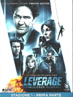 Leverage Consulenze Illegali. Stagione 1. Prima Parte, Episodi 1-7 con n. 2 DVD in Italiano con Slipcase
