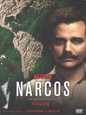Narcos. Prima Stagione 1 Completa. Episodi 1-10 con n. 4 DVD in Italiano con Cofanetto