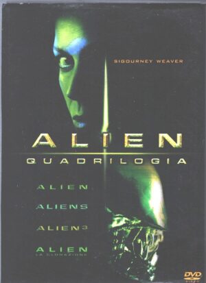 Alien: Quadrilogia. Raccolta di 4 film. Box con n. 4 DVD in Italiano con Slipcase. Versione da edicola