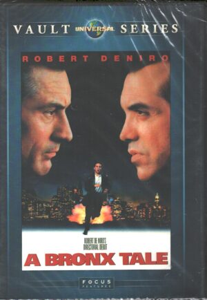 A Bronx Tale con Robert De Niro. DVD Edizione Stati Uniti NTSC Regione 1, Lingua Inglese