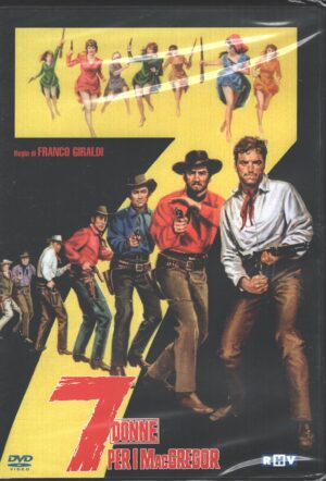7 Donne per i Mac Gregor un film di Franco Giraldi. DVD in Italiano