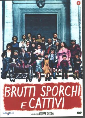 Brutti Sporchi e Cattivi un film di Ettore Scola. DVD in Italiano