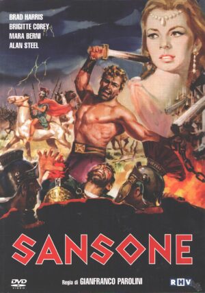 Sansone con Brad Harris, Brigitte Corey. DVD in Italiano