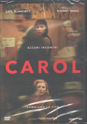 Carol un film con Cate Blanchett. DVD in Italiano