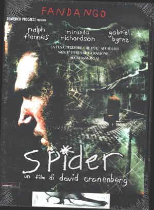 Spider un film di David Cronenberg. DVD in Italiano
