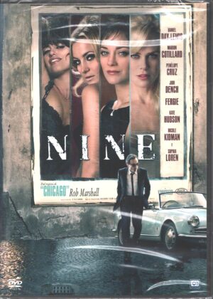 Nine con Penelope Cruz, Kate Hudson, Nicole Kidman, Sophia Loren. DVD in Italiano