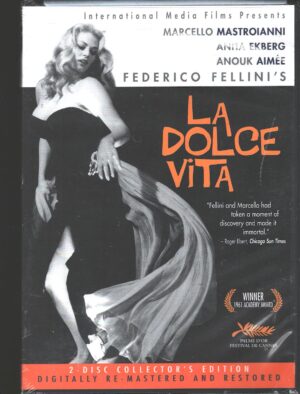La Dolce Vita (Federico Fellini) DVD Edizione Stati Uniti NTSC Regione 1, Lingua Italiano incluso