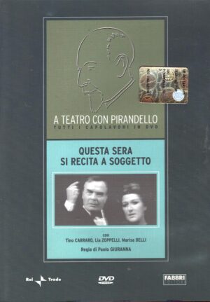 Questa sera si recita a soggetto - DVD A Teatro con Pirandello - Versione da edicola - DVD in Italiano