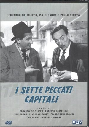 I sette peccati capitali con Eduardo De Filippo, Isa Miranda. DVD in Italiano
