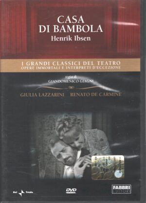 Casa di Bambola (Henrik Ibsen) - DVD I Grandi Classici del Teatro - Versione da edicola - DVD in Italiano