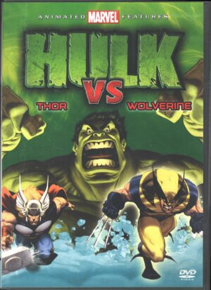 Hulk vs Thor e Wolverine. Animated Marvel Features. DVD in Italiano. Senza Gadget
