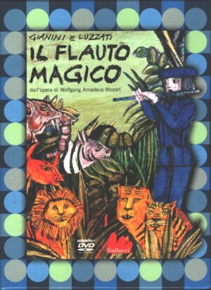 Il flauto magico dall'opera di Wolfgang Amadeus Mozart. DVD in Italiano con Cofanetto