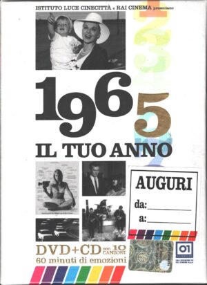 Il Tuo Anno – 1965 regia di Leonardo Tiberi. CD Audio + DVD in Italiano