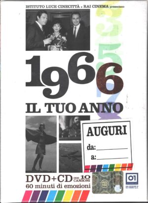Il Tuo Anno – 1966 regia di Leonardo Tiberi. CD Audio + DVD in Italiano